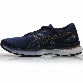 Asics Gel Solution Speed 3 Tennis Shoes Asics Gel Nimbus 22 Women's Running Shoe - Grey Floss/Peacoat