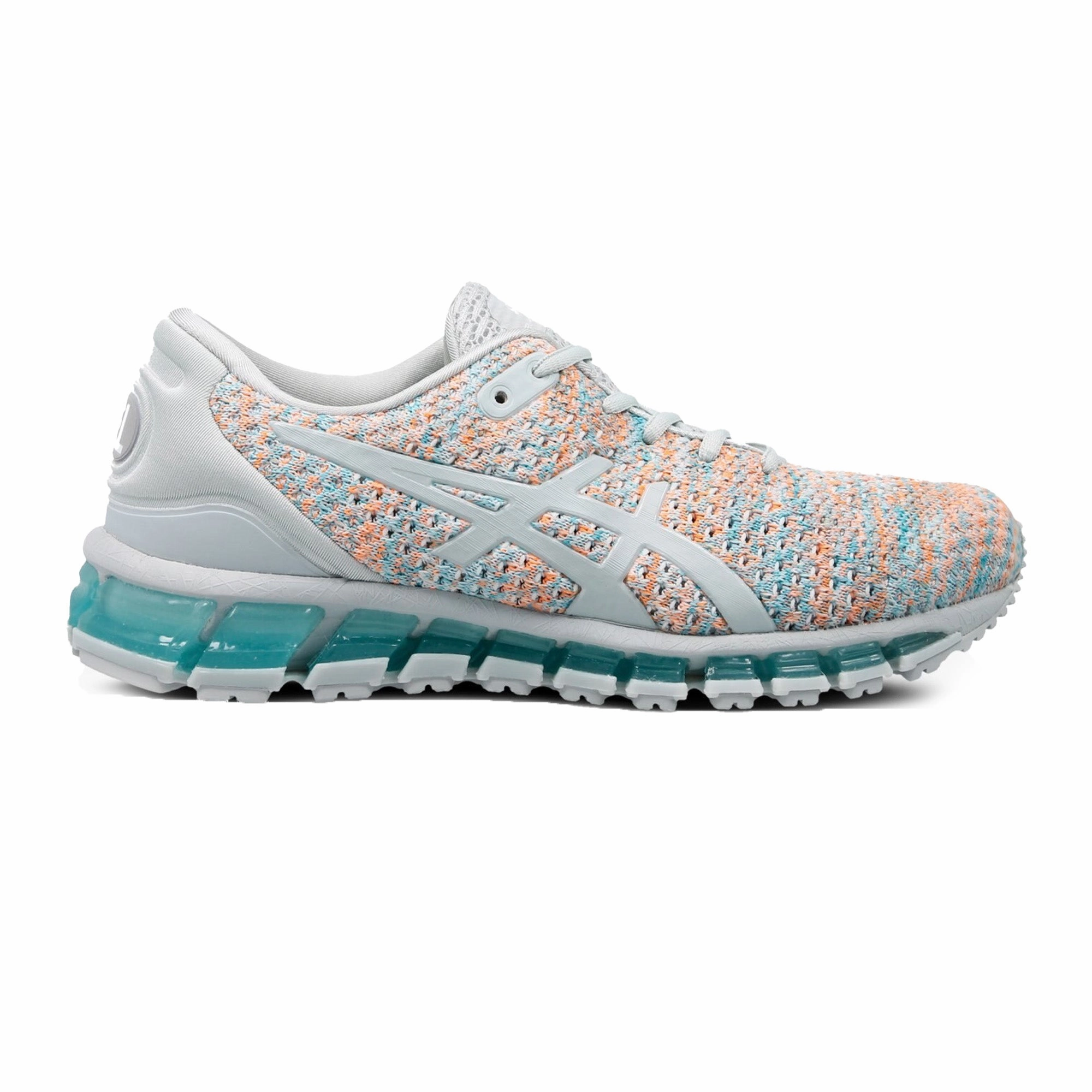 ASICS Gel Quantum 360 Knit 2 'Glacier Grey Aruba Blue' Women's Asics Snapdown Wrestling Shoe