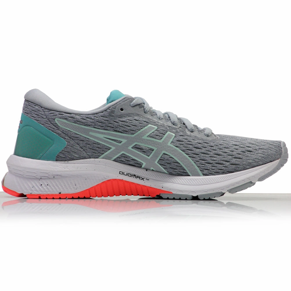 Asics GT-1000 v9 Women's Running Shoe - Piedmont Grey/Bio Mint Asics Shoe Model Chart