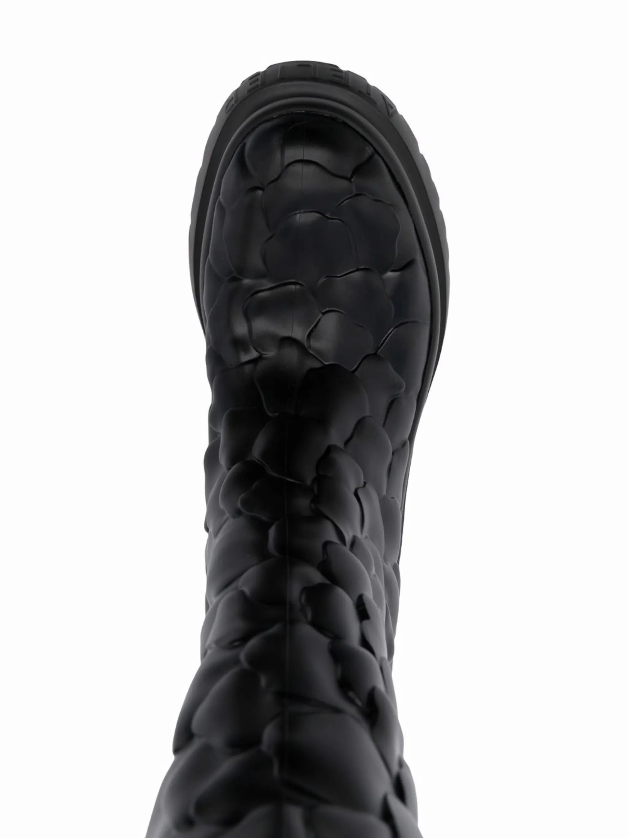 Dual Sport Motorcycle Boots Atelier floral-embossed mid-calf rain boots