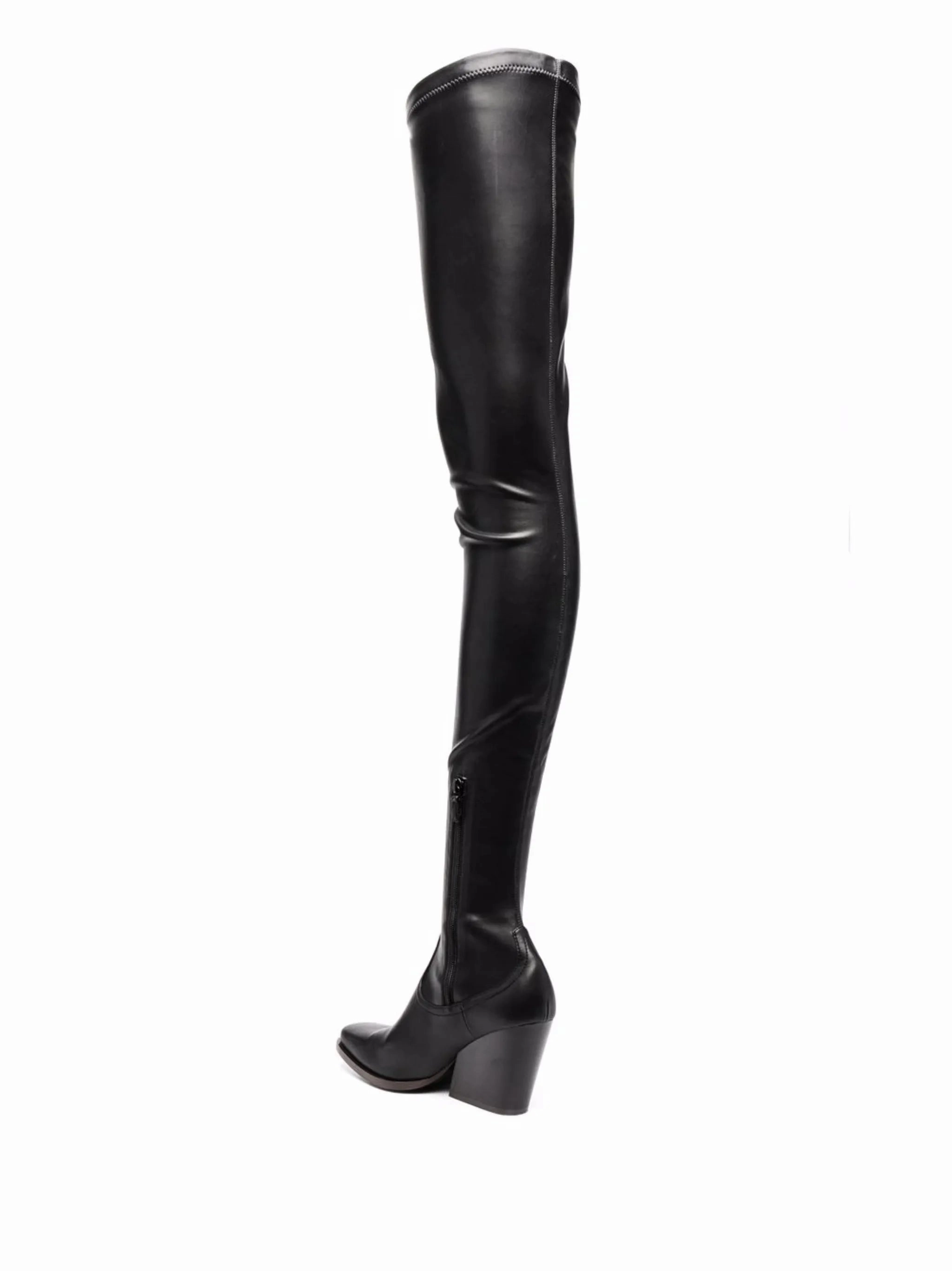 Cowboy stretch thigh-high boots Best Western Work Boots