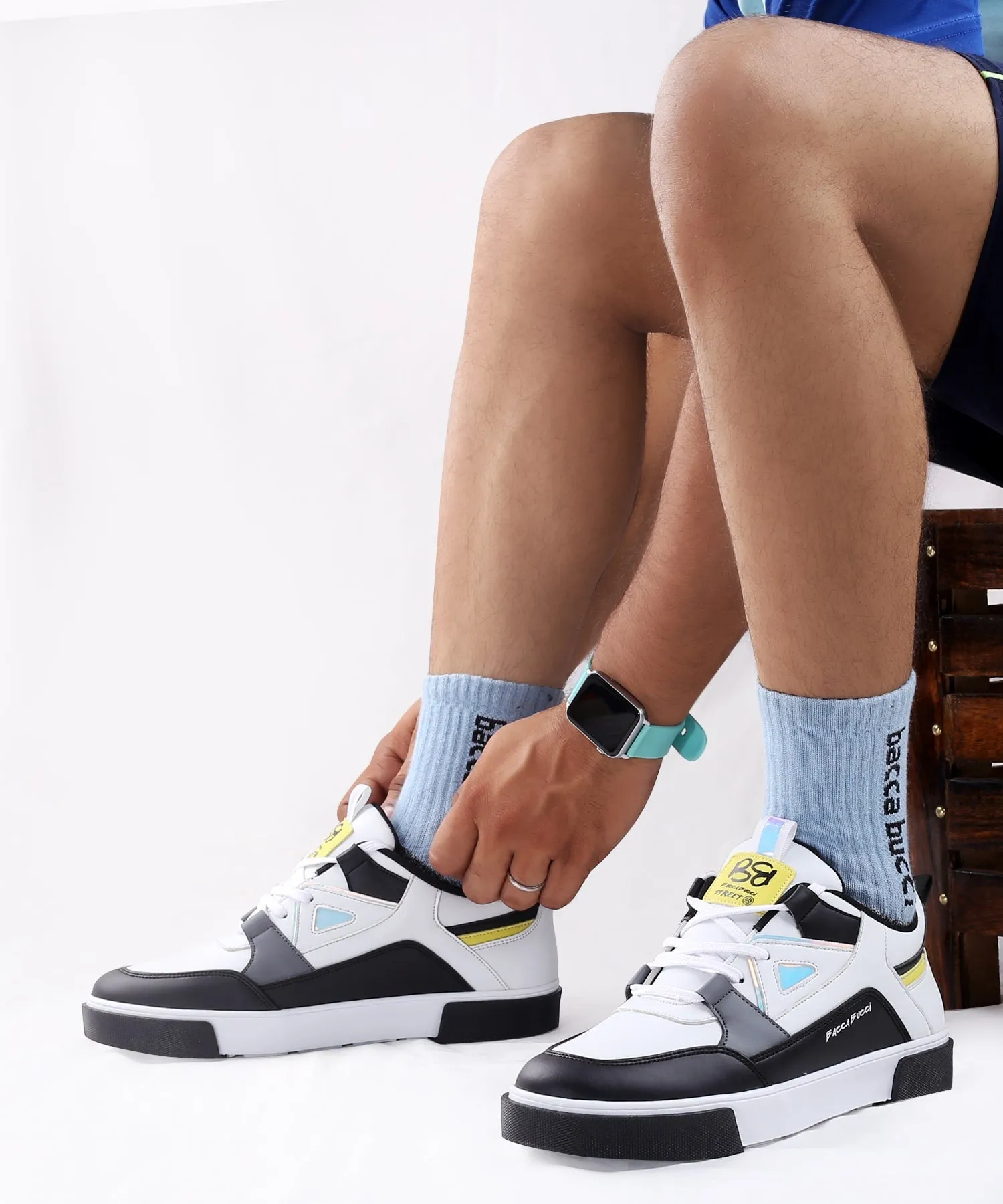 Green Casual Shoe Bacca Bucci HAPPY HIGH