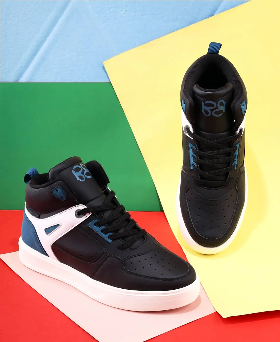 Feet Casual Shoes Bacca Bucci Sylvia Chunky-Sole Mens Sneakers - Ultra-Lightweight Casual Shoes