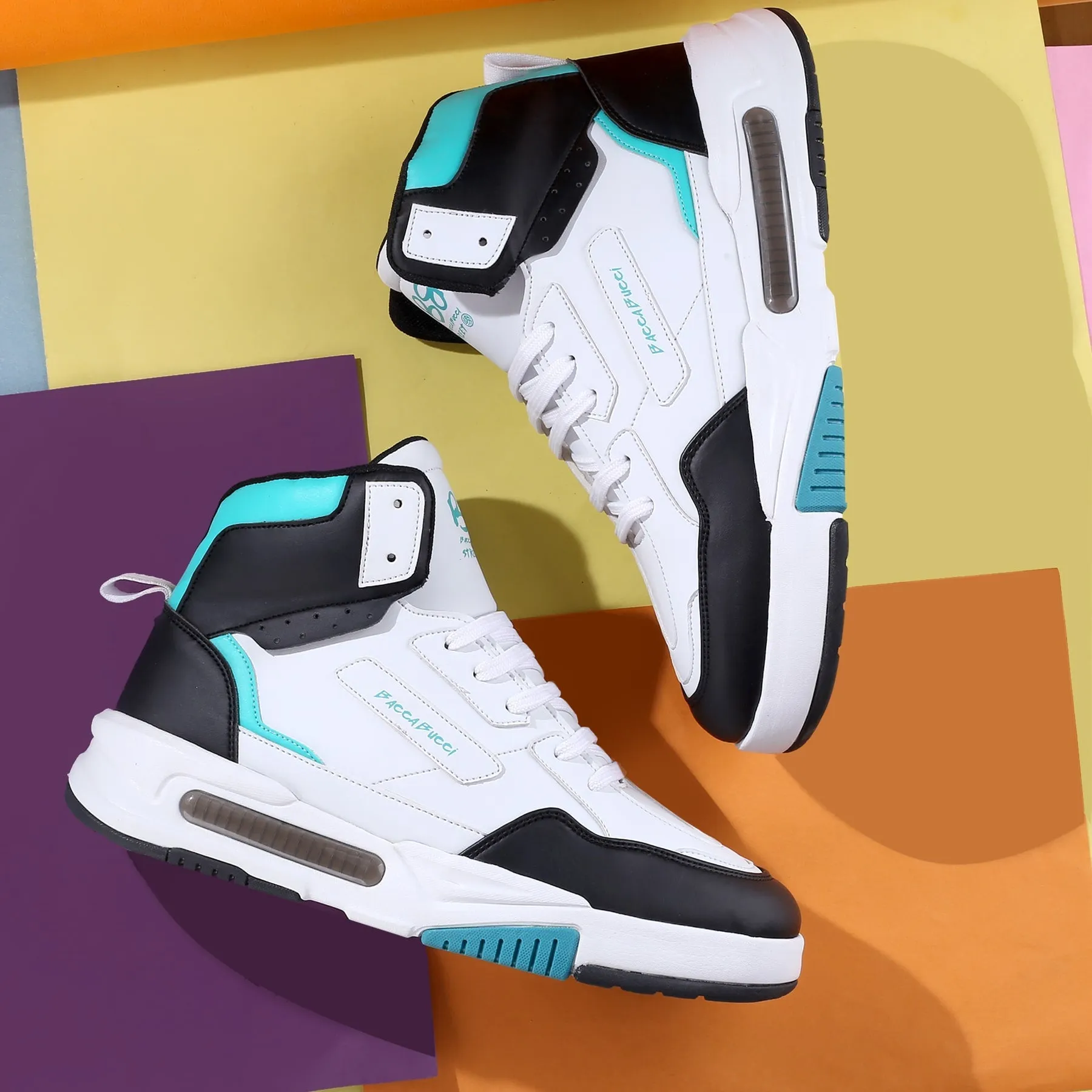 Bacca Bucci Vengeance Air Max 90 Leather Casual Shoes