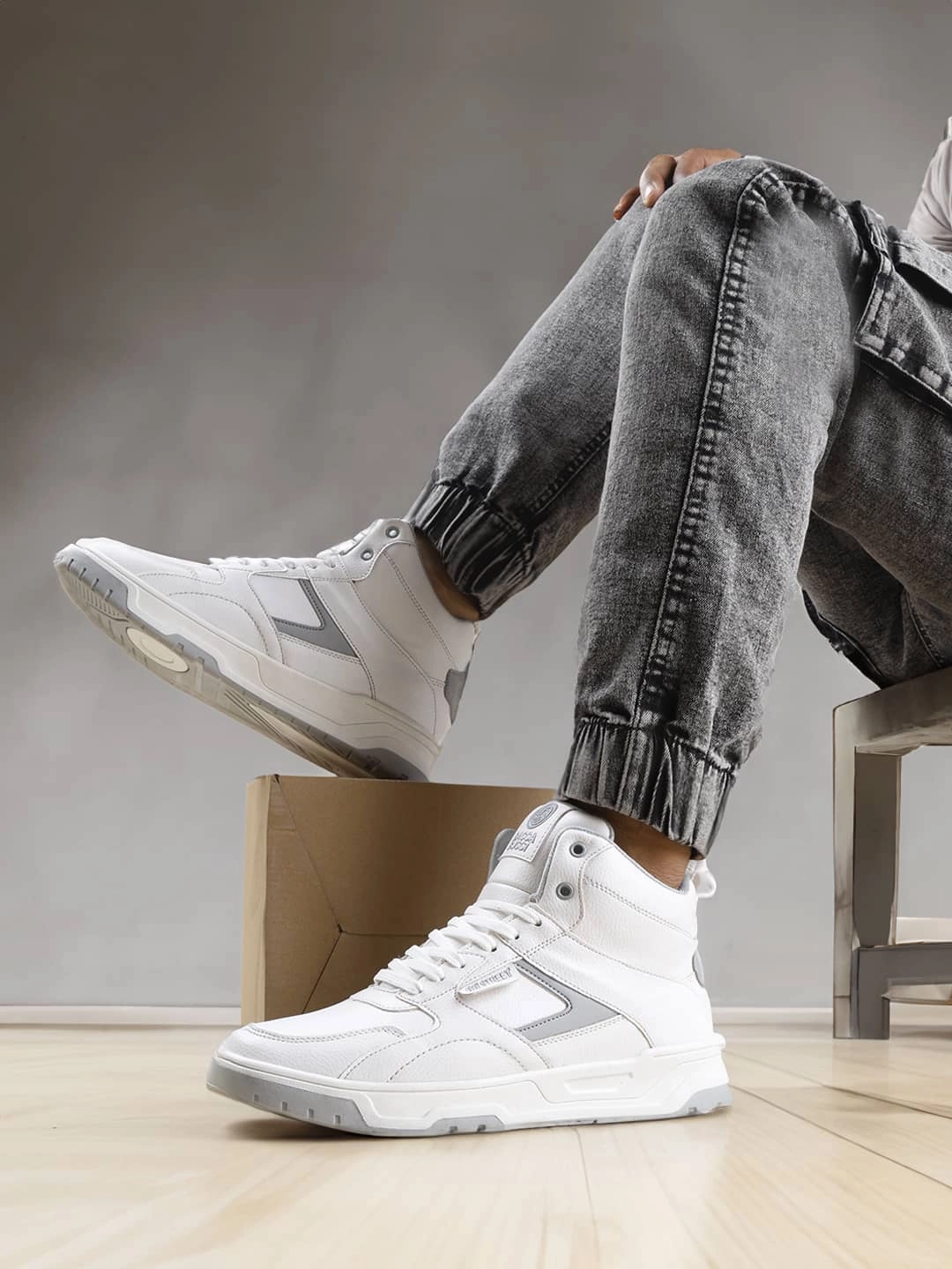 Bacca Bucci Cappuccino Skystompers Designer Casual Shoes Uk