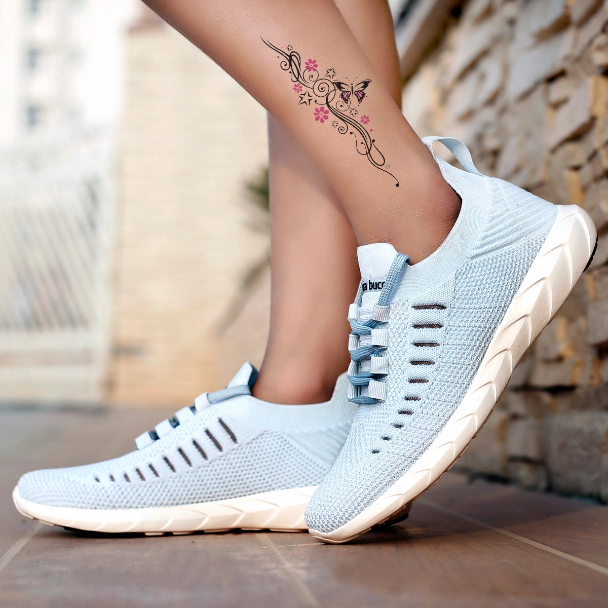 Bacca Bucci FISHJET Women Walking Shoes | Sky Blue Women Shoes for Gym, Training & Running Best Running Shoes Knee Pain