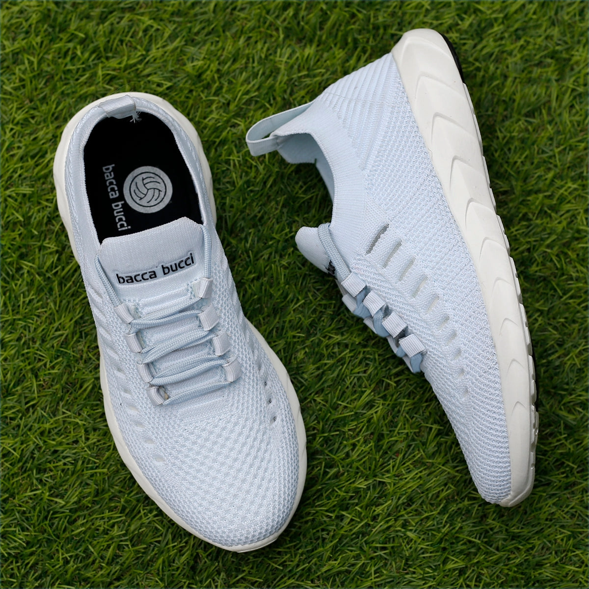 Bacca Bucci FISHJET Women Walking Shoes | Sky Blue Women Shoes for Gym, Training & Running Arch Support Running Shoes