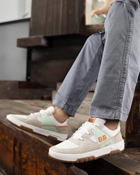 Bacca Bucci Groove Low Top Sneakers Steel Toe Casual Dress Shoes