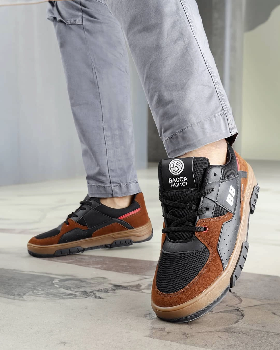 Smart Casual Waterproof Shoes Bacca Bucci Groove Low Top Sneakers