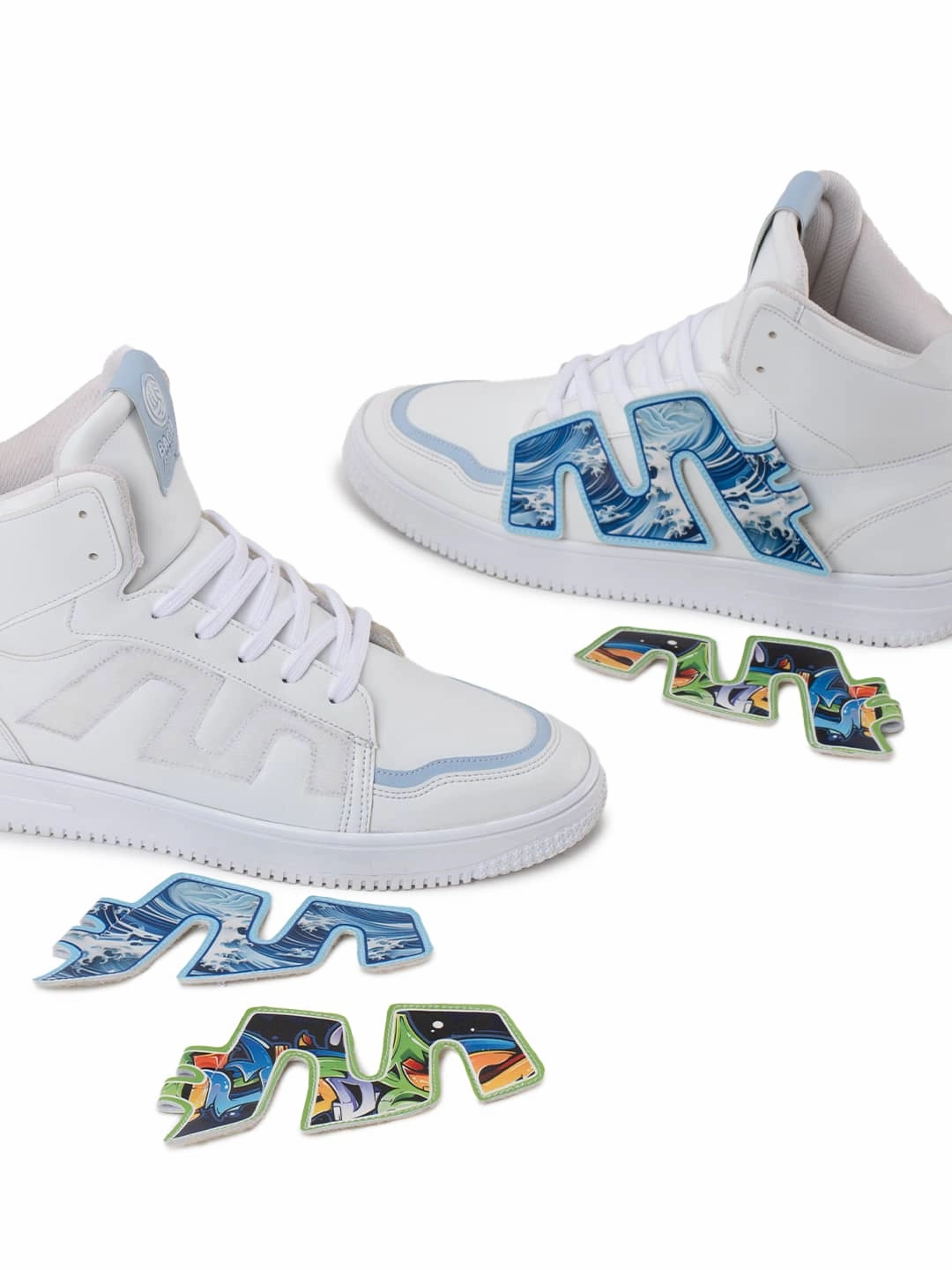 Bacca Bucci High-Top PATCH-PLAY Men's Sneakers Originals Adifom Q Casual Shoes