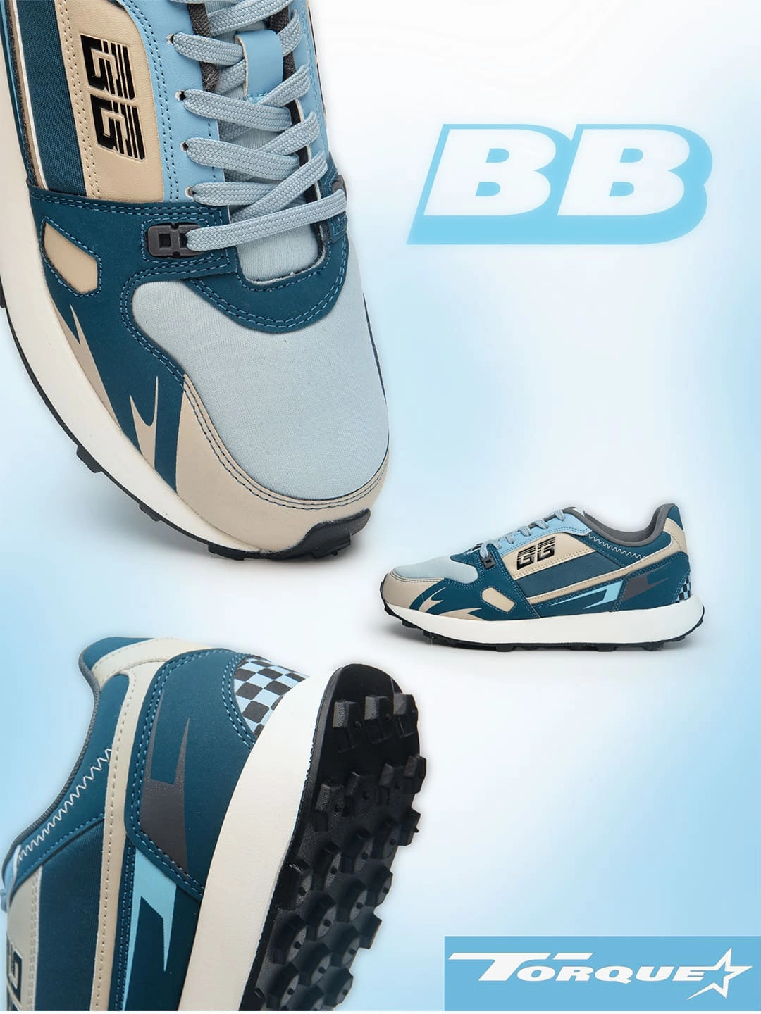 Bacca Bucci TORQUE Rugged Edge Activewear Sneakers James Harden Casual Shoes