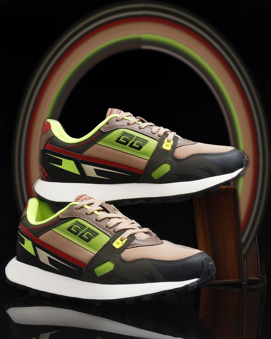 Bacca Bucci TORQUE Rugged Edge Activewear Sneakers Woodland Corporate Casual Shoes