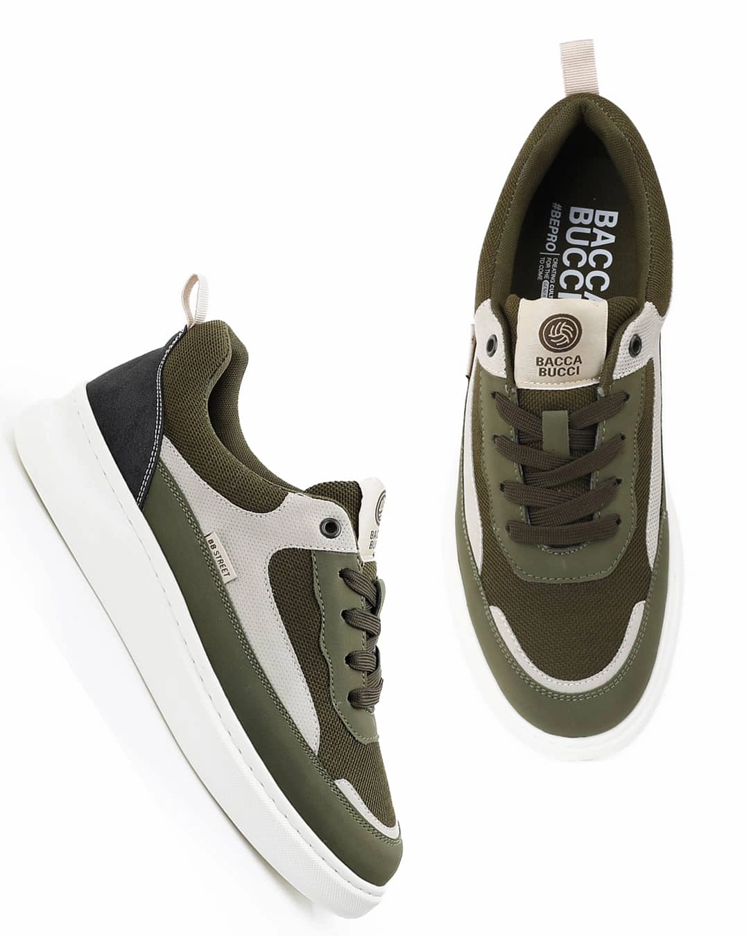 Bacca Bucci VIBE-STEP Men's Low-Top Sneakers Presto Casual Shoes