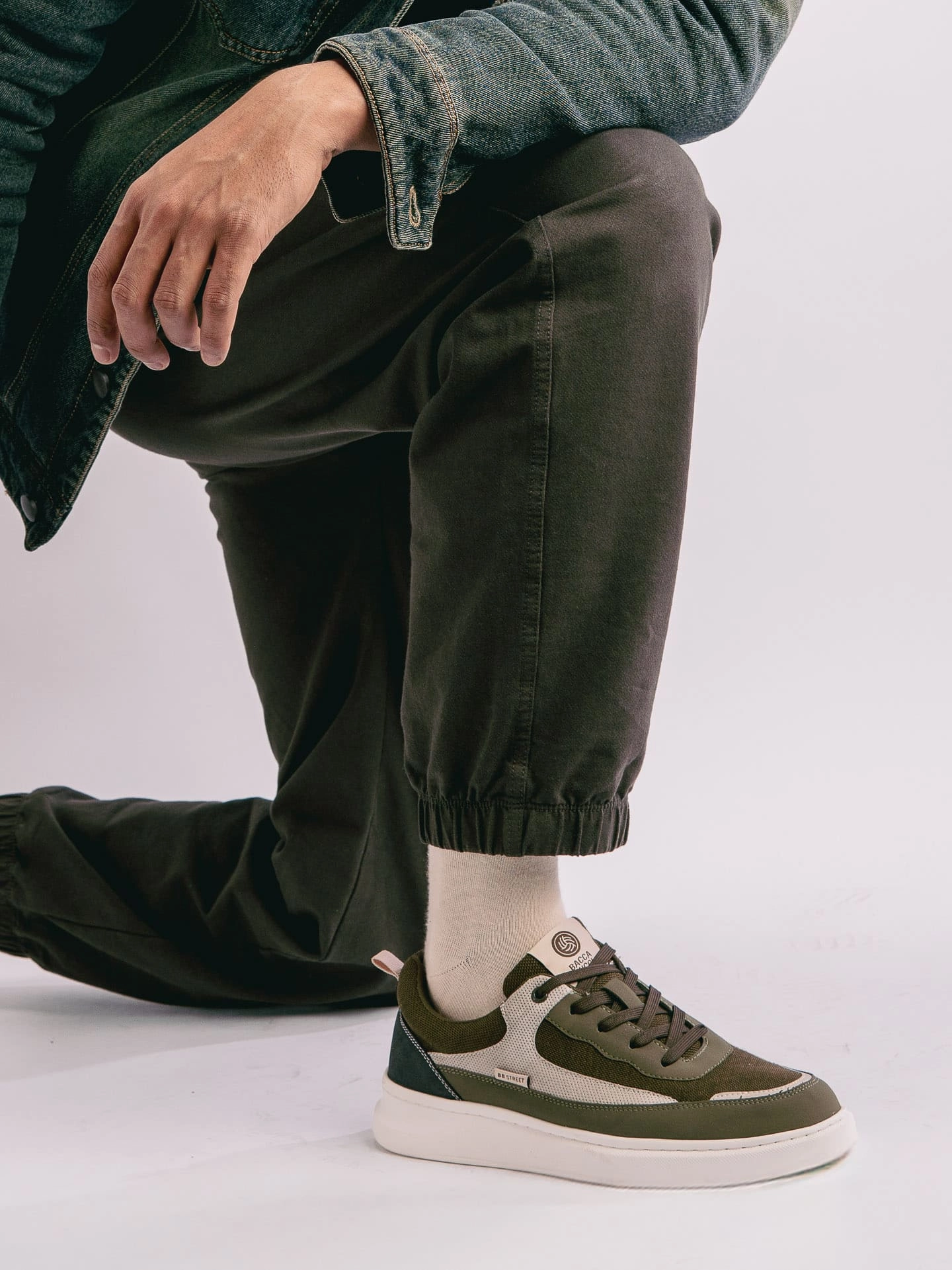 Bacca Bucci VIBE-STEP Men's Low-Top Sneakers Dress With Casual Shoes