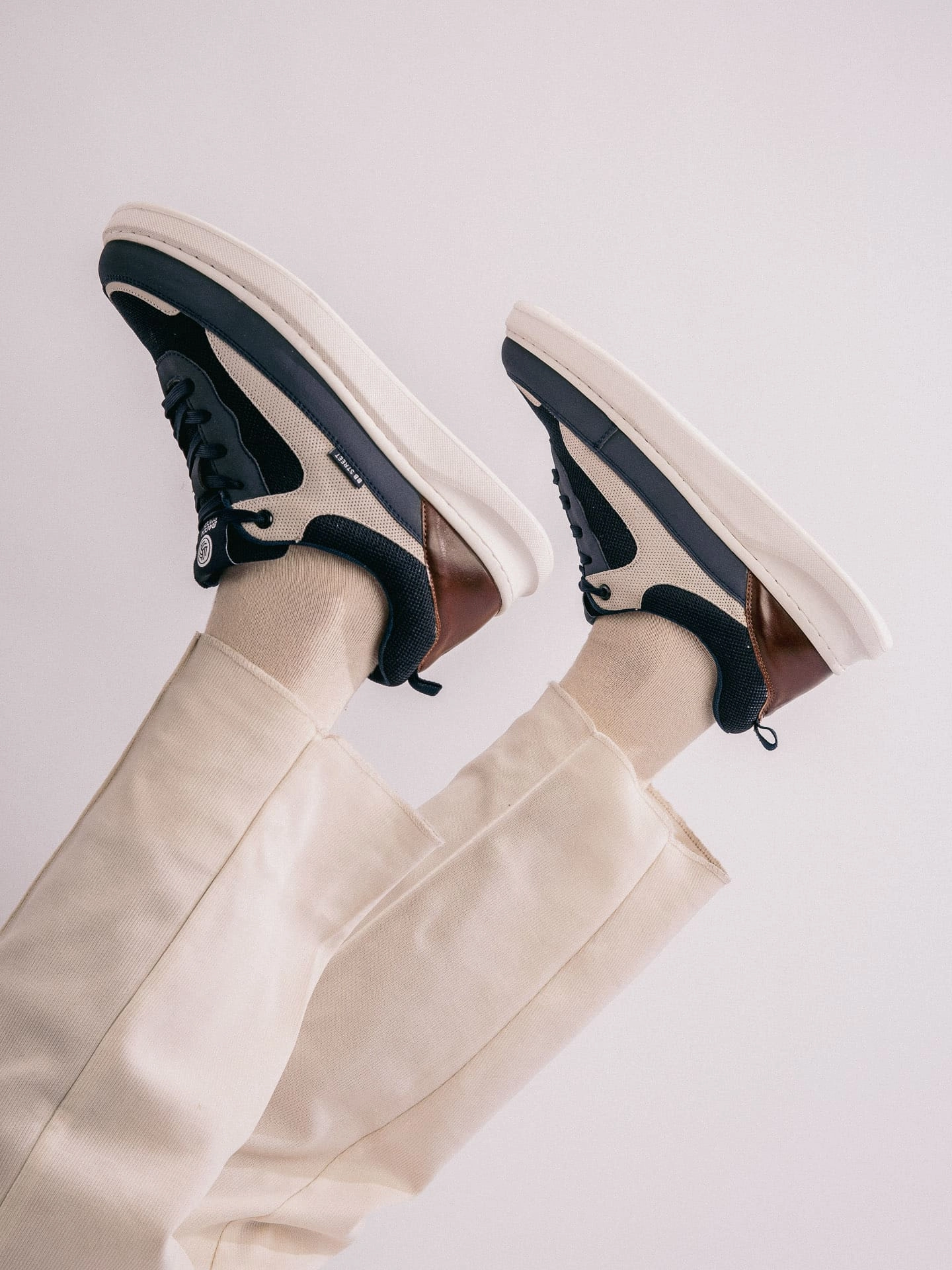 Bacca Bucci VIBE-STEP Men's Low-Top Sneakers Cloud Shoes Casual