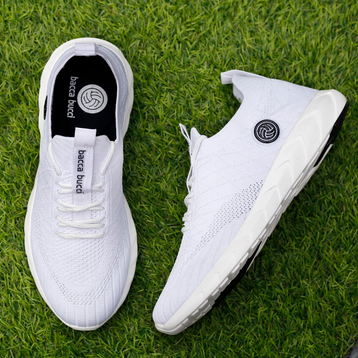 Italian Leather Casual Shoes Bacca Bucci WAVE RIDER Women Sneaker Shoes | White Casual Shoes For Women