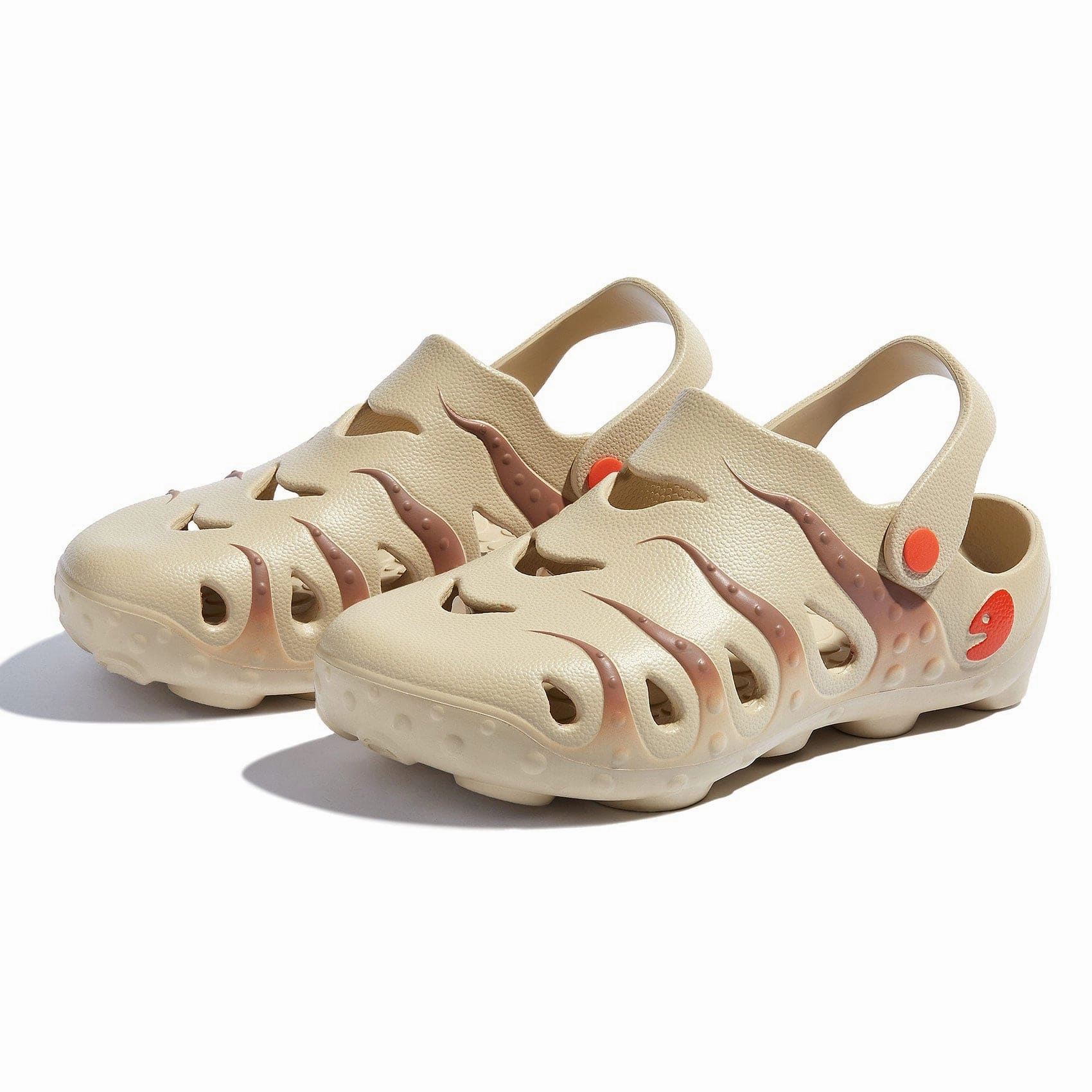 Dress Thong Sandals Muddy Brown Octopus I Men