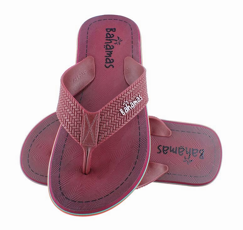 BAHAMAS Flip Flops for Men BHG 179 Wool Sock Slippers