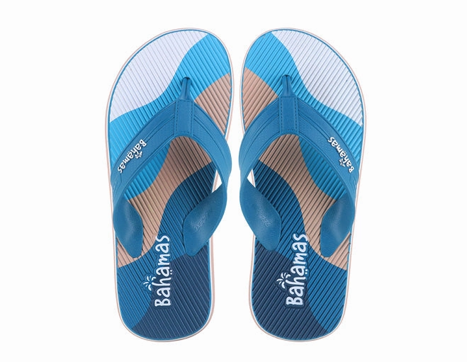 Skeleton Slides BAHAMAS Flip Flops for Men BHG 244