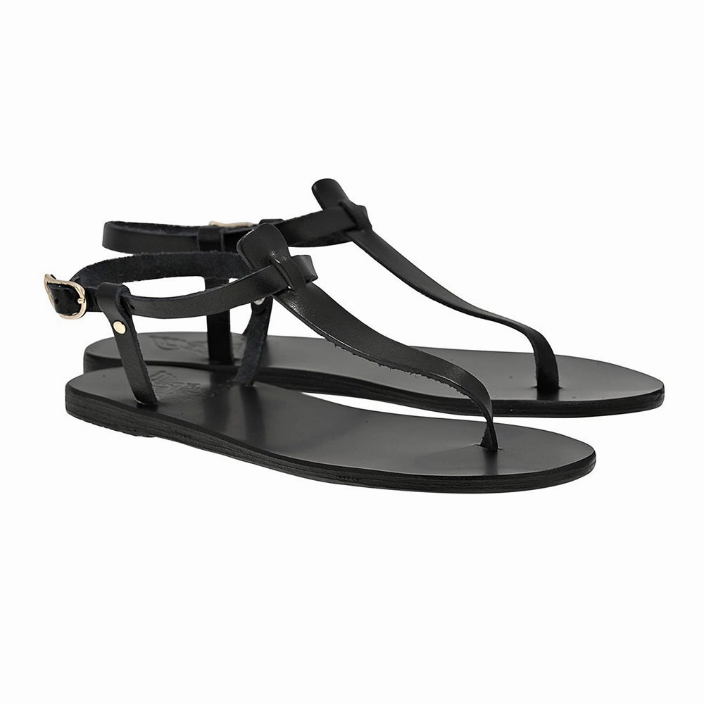 70s Sandals Lito Black