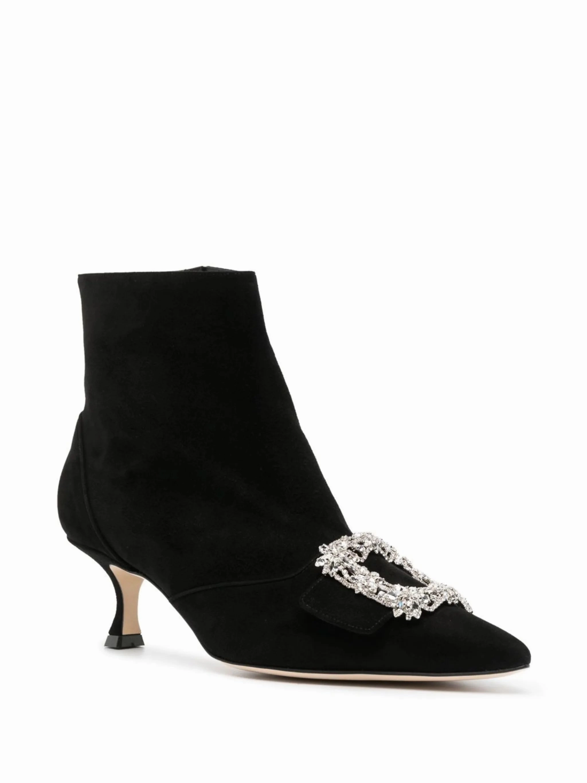 Baylow 50mm ankle boots Square Toe Suede
