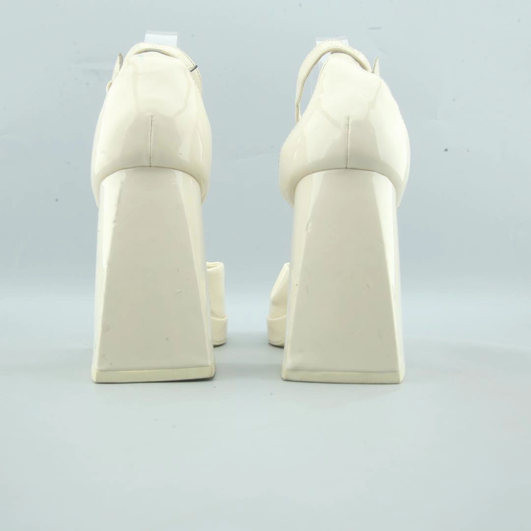 BERSHKA . High Heel Wooden Sandals