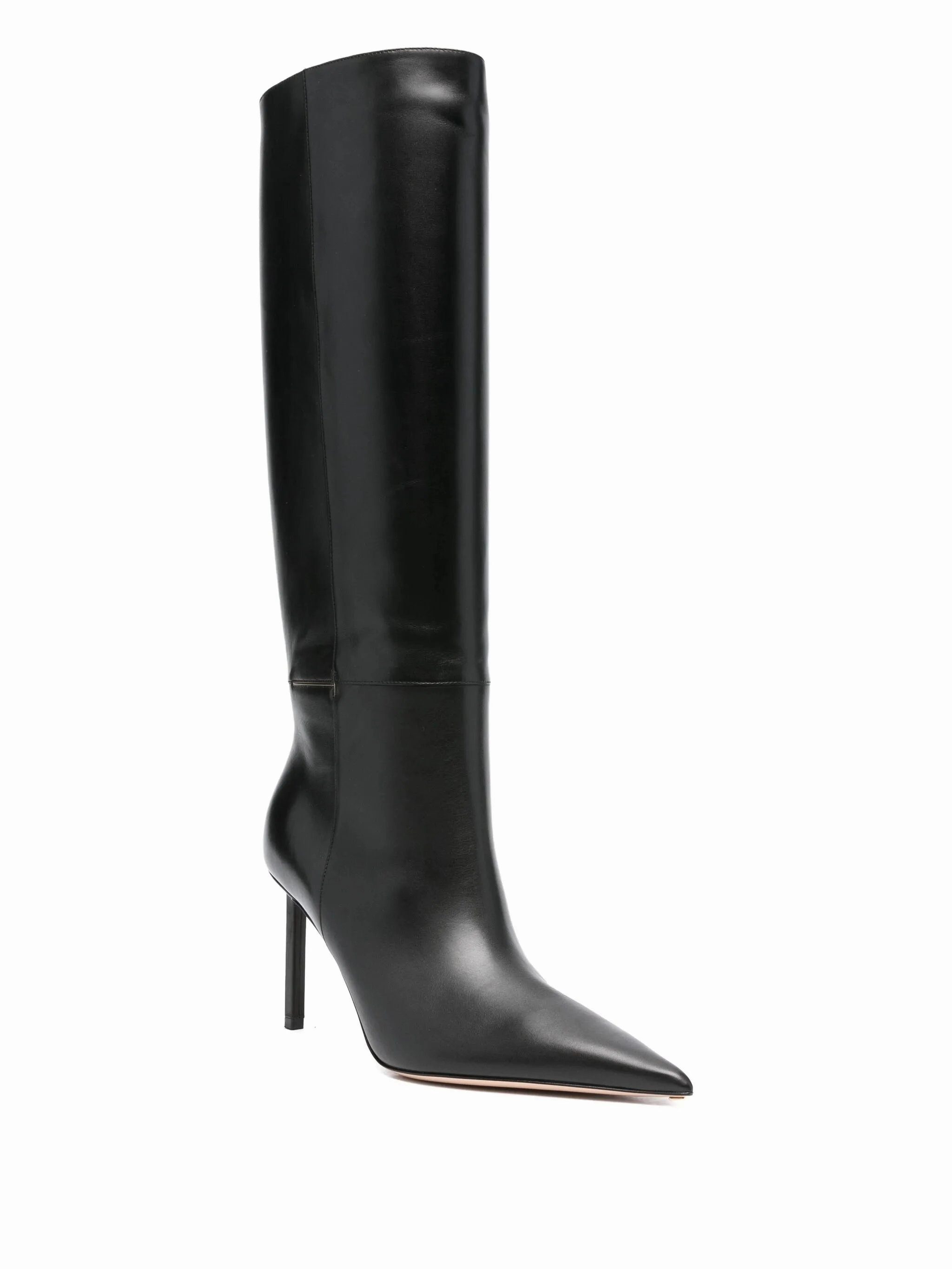 85mm Julianne knee-high boots Square Tip Cowboy Boots