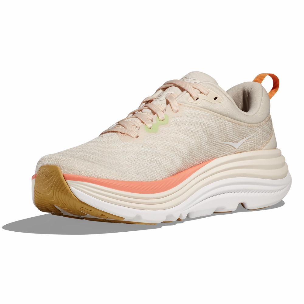 Kansas City Hoka Gaviota 5 Vanilla/Eggnog Running Shoe (Women's)