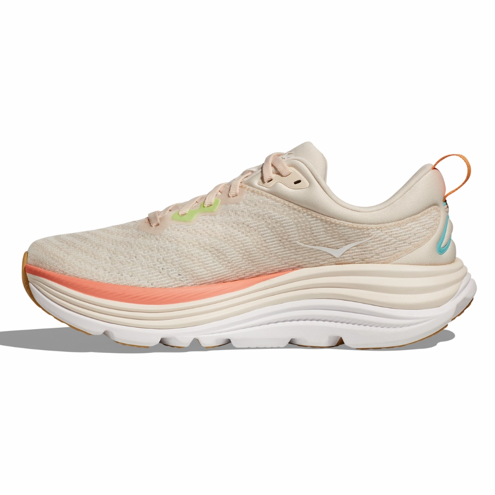Hoka Gaviota 5 Vanilla/Eggnog Running Shoe (Women's) Shoes One Bondi 7