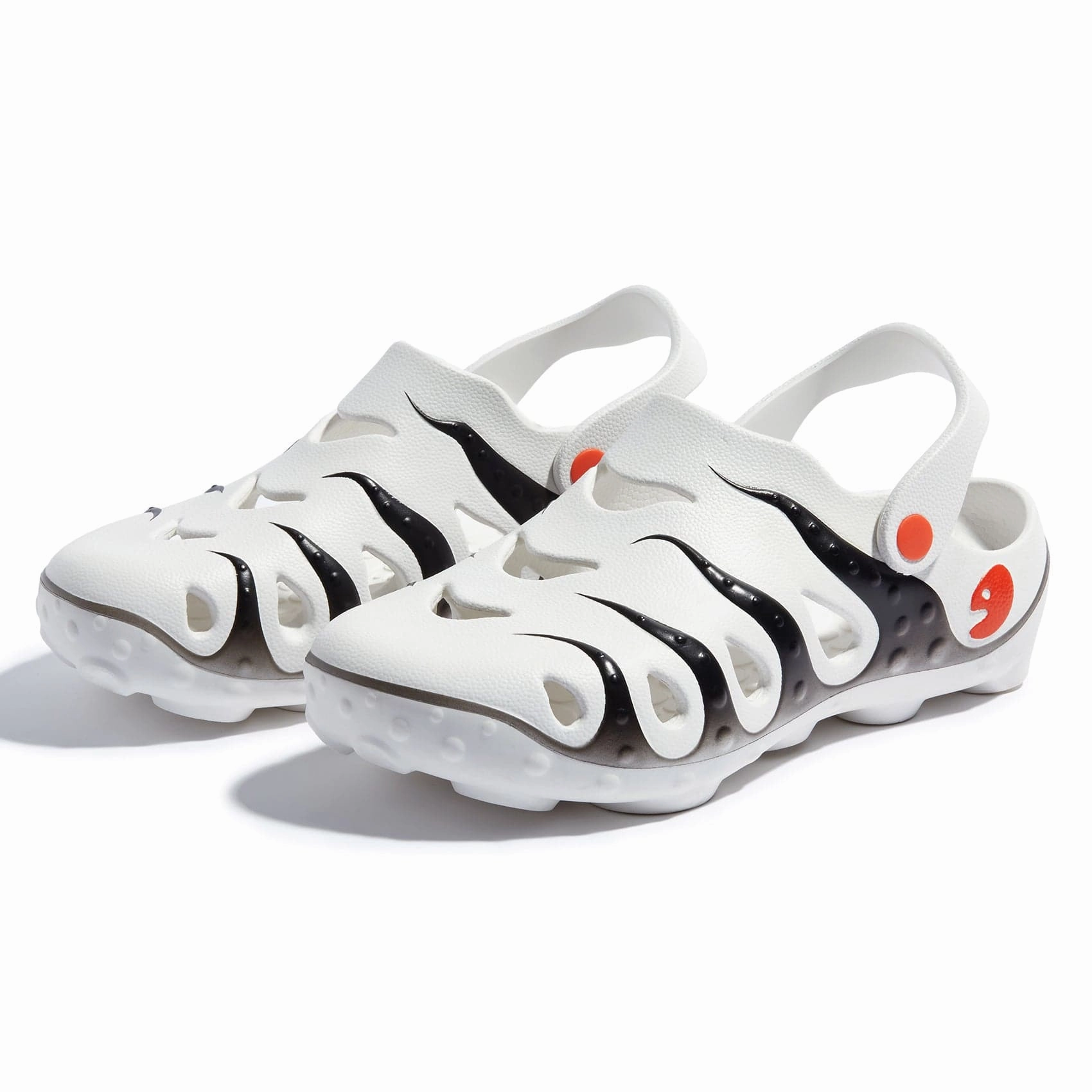 Bootie Sandals Black & White Octopus I Men