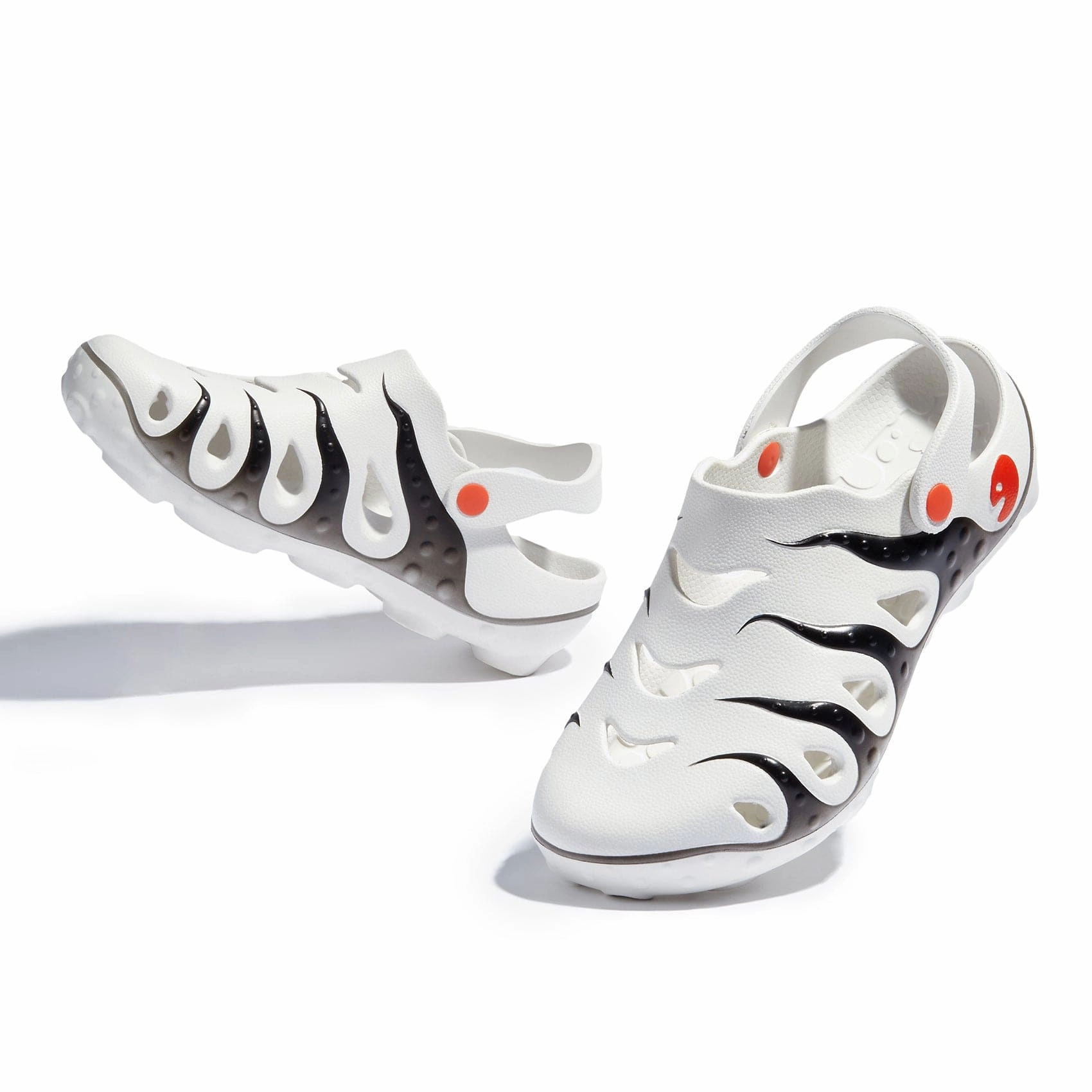 Sandals Sandals Black & White Octopus I Men