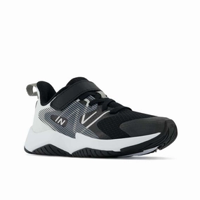 Big Boy New Balance Rave Run V2 A/C in Black/White Spiderman Sneakers