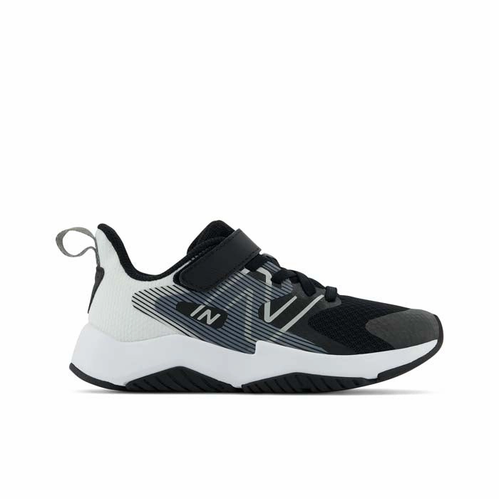 Big Boy New Balance Rave Run V2 A/C in Black/White 1587 Sneakers