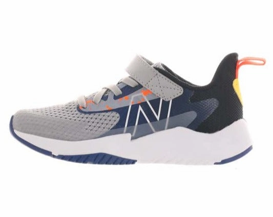 Big Boy New Balance Rave Run v2 A/C in Rain Cloud/Night Sky/Blaze Orange Balmain Unicorn Sneakers