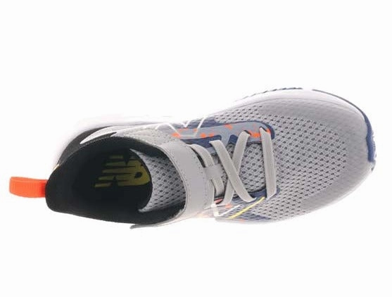 Childrens Sneakers Big Boy New Balance Rave Run v2 A/C in Rain Cloud/Night Sky/Blaze Orange