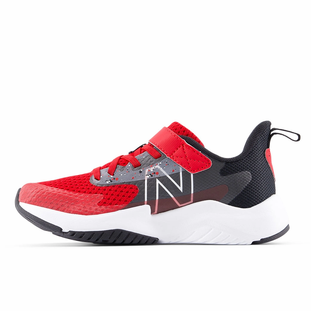 Big Boy New Balance Rave Run V2 A/C in Team Red/Black/Black Cement