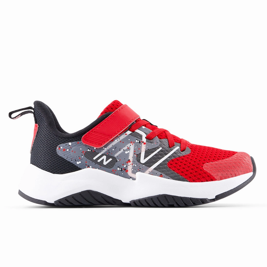 Big Boy New Balance Rave Run V2 A/C in Team Red/Black/Black Cement
