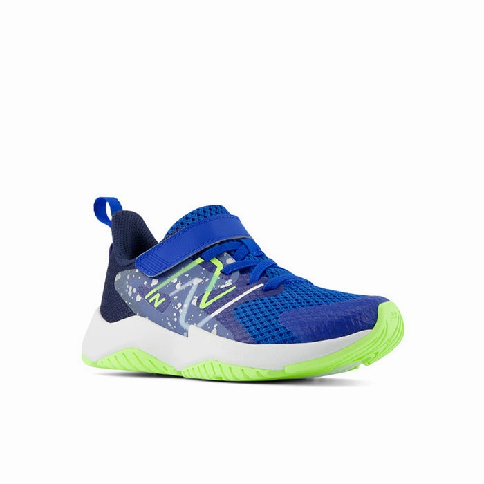 Bull Sneakers Big Boy New Balance Rave Run v2 A/C in Team Royal/Blue Oasis/Bleached Lime Glo