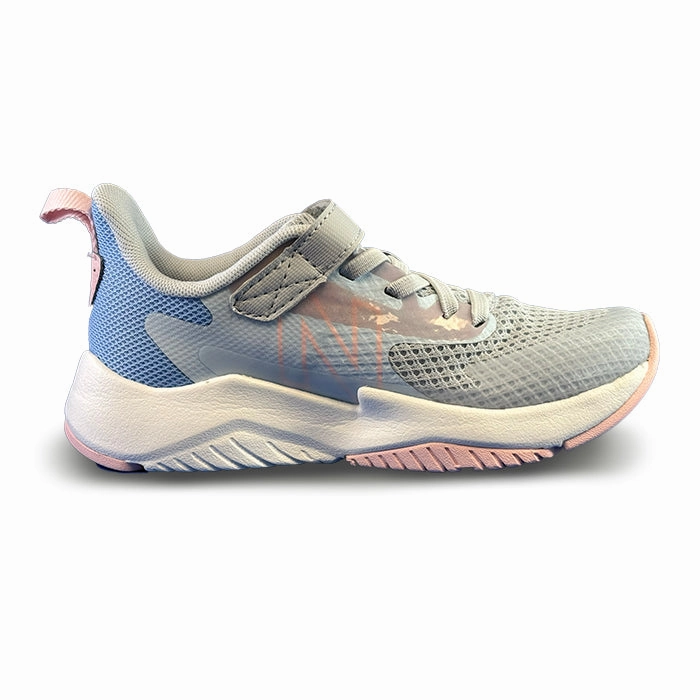 Big Girl New Balance Rave Run v2 A/C in Bright Sky/Granite/Pink Sugar