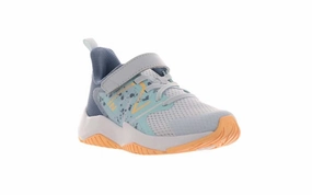 Big Girl New Balance Rave Run v2 A/C in Ice Blue/Bright Cyan/Solar Flare Ladies Sneakers