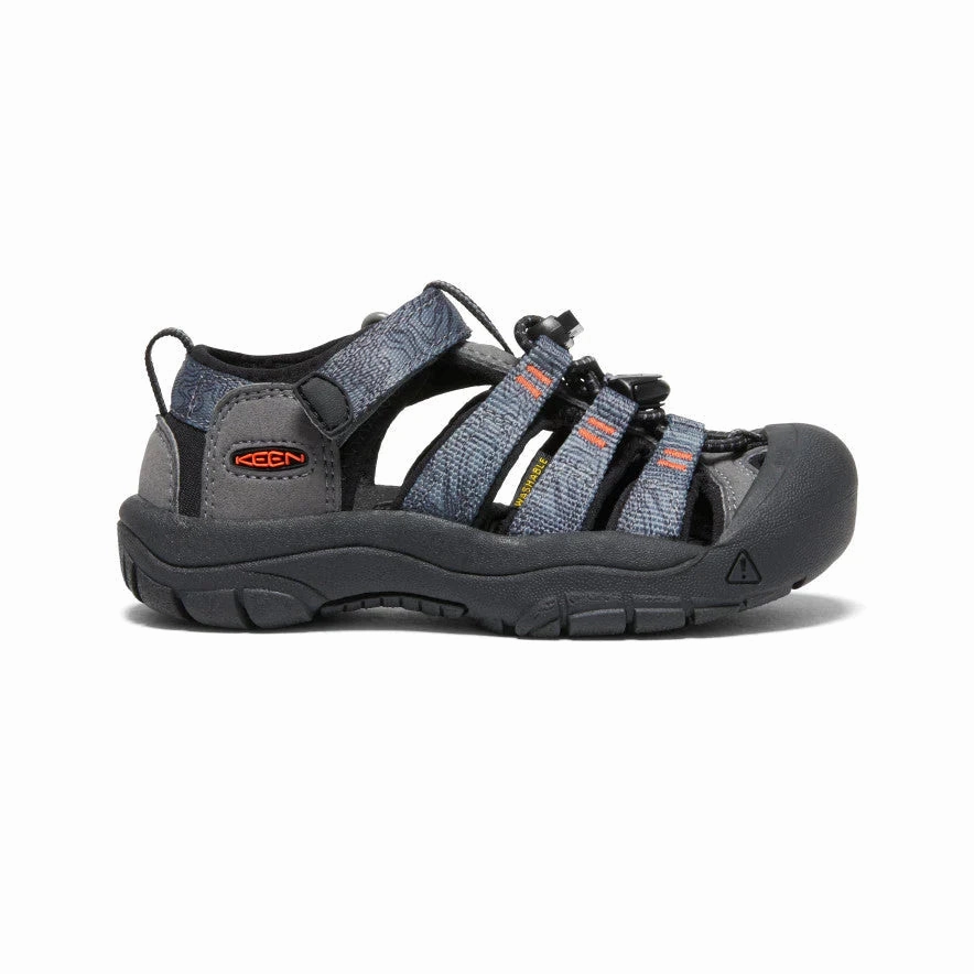 Big Kids' Newport H2 Steel Grey/Black (Size 1Y-7Y) Fendi Sandals