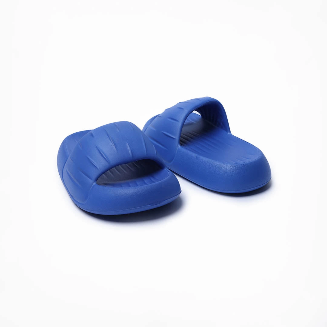 Birdsoles - Kiwi (Blue) Slide Heel Sandals