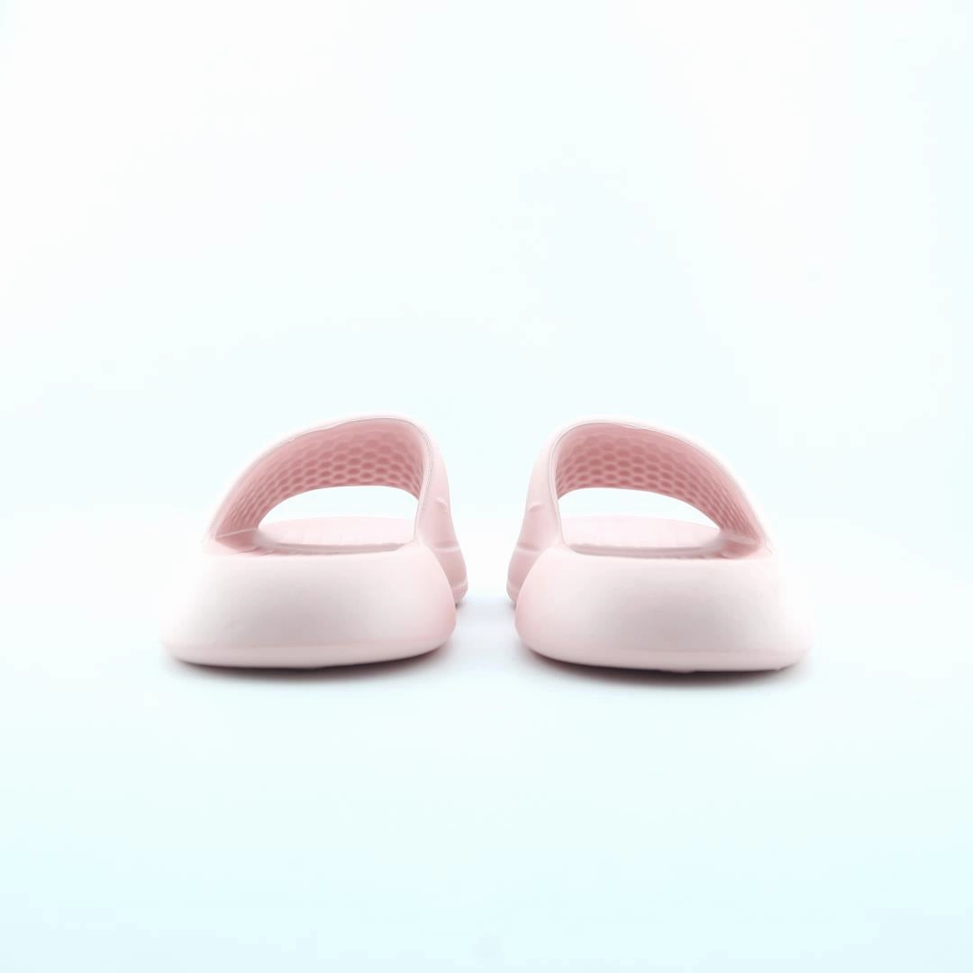 Fuzzy Flip Flop Slippers Birdsoles - Kiwi (Pink)