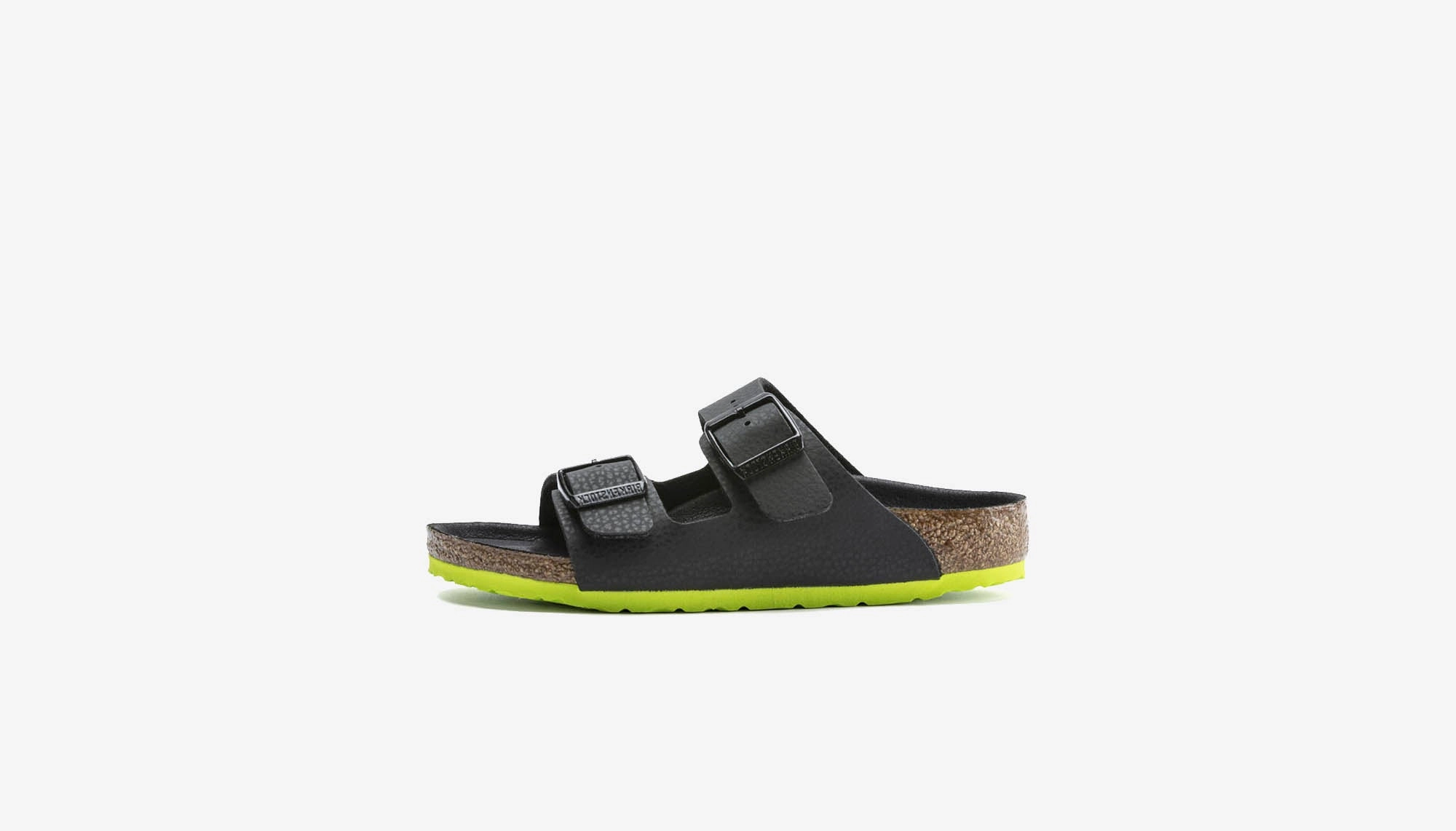 Platform Summer Sandals Birkenstock "Arizona BS" K - Desert Soil Camo Lime Aqua (Narrow Fit)