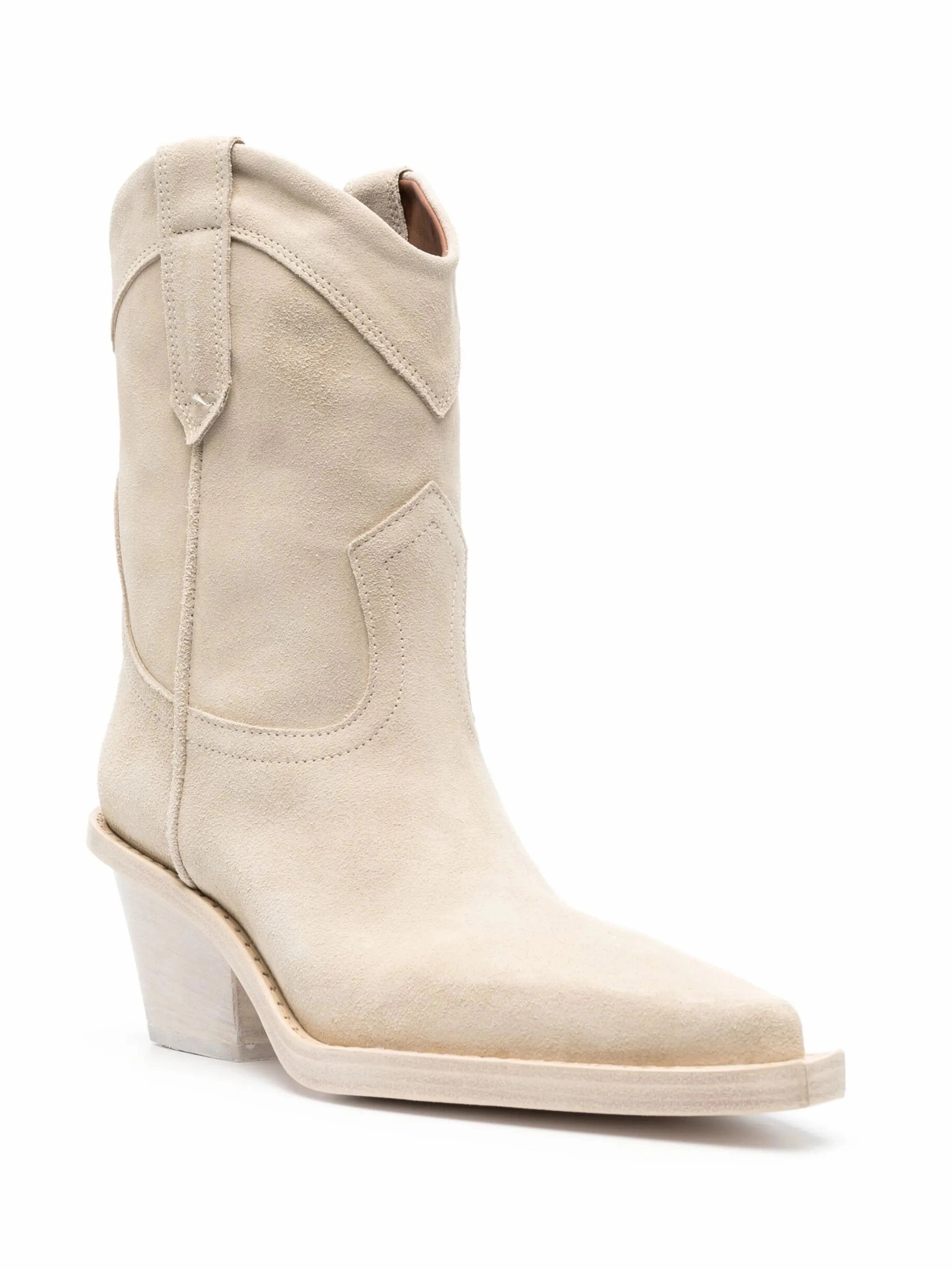 Cowgirl Boots Knee High Dakota suede Western-style boots