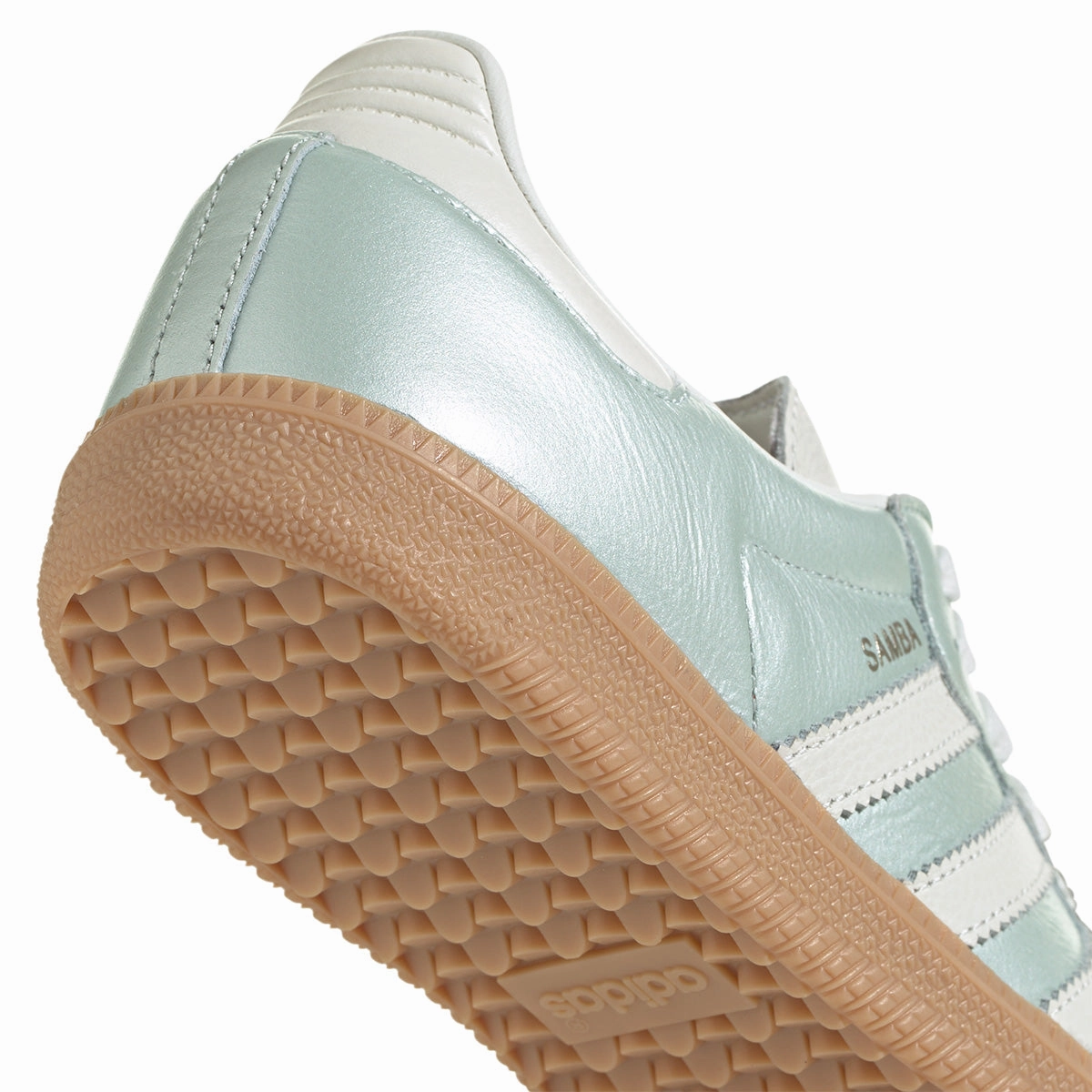 Adidas Country Og X Liberty London Shoes Wmns Samba OG 'Linen Green Metallic'
