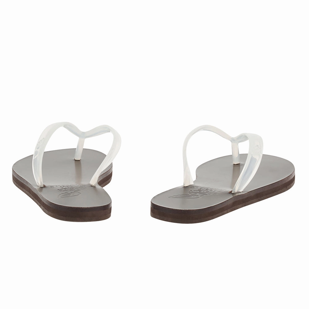 Sandals Kitten Heel Saionara Jelly Clear