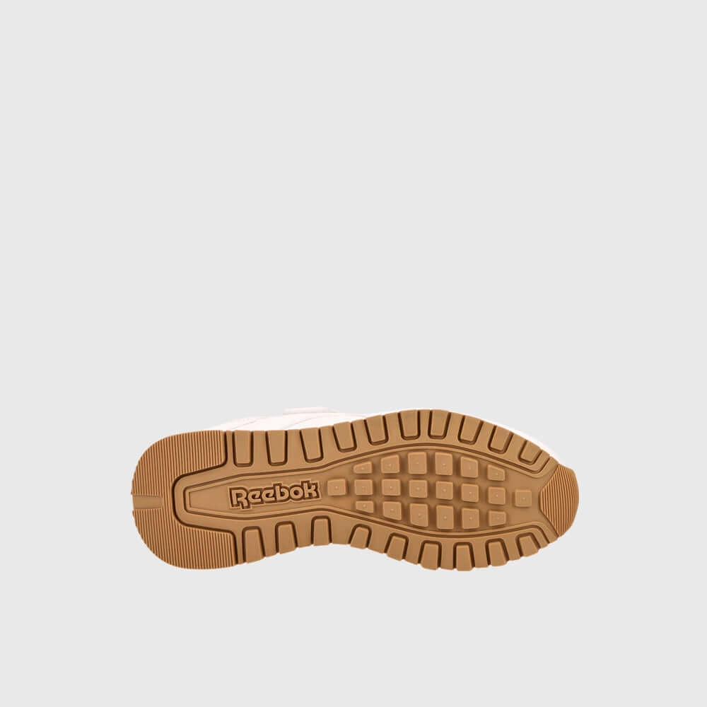 Reebok Kids Glide Sneakers White Sneakers With Leather Soles