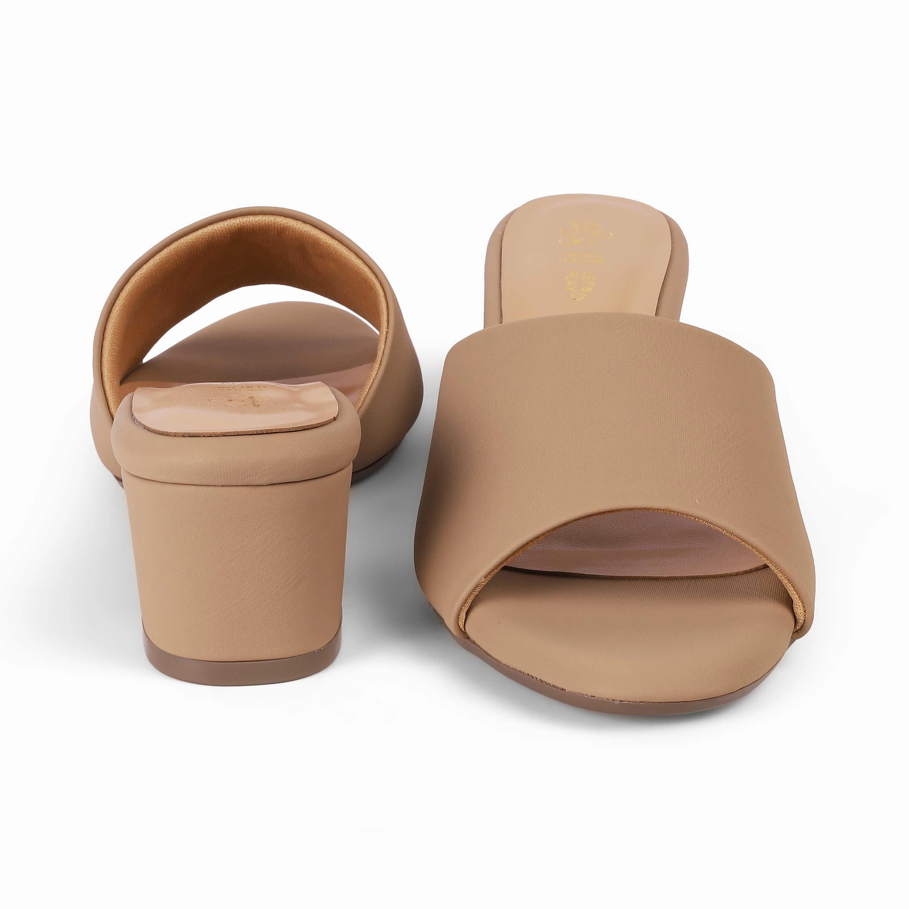 Comfortable Dressy Sandals Tresmode Lismule Beige Women's Casual Block Heel Sandals