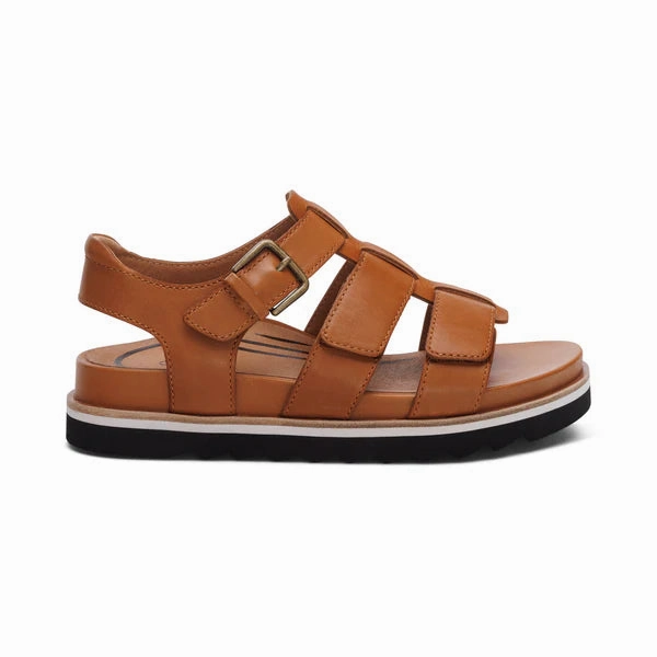 Aetrex Women's Romy Ginger Sandals New